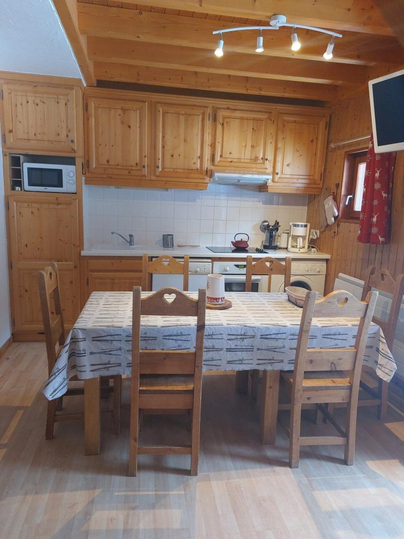 Ski verhuur Appartement duplex 3 kamers 8 personen (83) - Résidence Bételgeuse - Valloire - Woonkamer