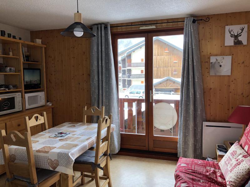 Ski verhuur Studio cabine 4 personen (56) - Résidence Bételgeuse - Valloire - Woonkamer