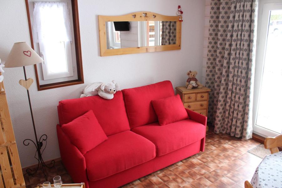 Ski verhuur Appartement 2 kamers 4 personen (1) - Résidence Carène - Valloire - Woonkamer