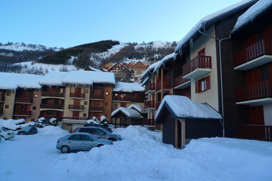 Vacances en montagne Résidence Eridan - Valloire - Extérieur hiver