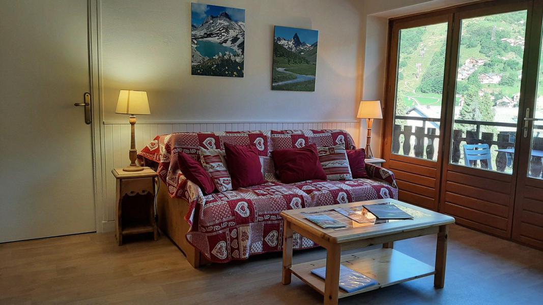 Rent in ski resort 3 room apartment 6 people (20) - Résidence Galibier - Valloire - Living room