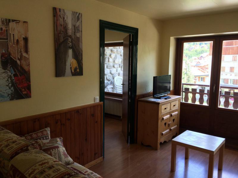 Ski verhuur Appartement 2 kamers 5 personen (22) - Résidence Galibier - Valloire - Woonkamer