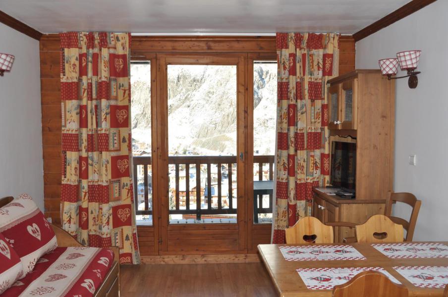 Rent in ski resort 2 room apartment 4 people (102) - Résidence Gentiane Hameau de la Vallée d'Or - Valloire - Living room