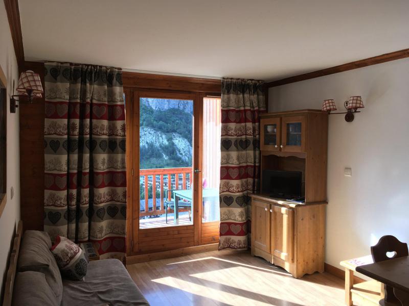 Rent in ski resort 2 room apartment 4 people (203) - Résidence Gentiane Hameau de la Vallée d'Or - Valloire - Living room