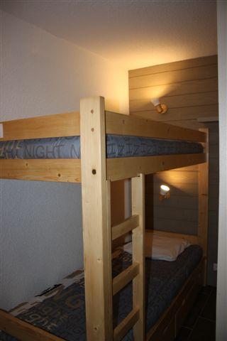 Ski verhuur Studio cabine 4 personen (206) - Résidence la Croix du Sud - Valloire - Stapelbedden