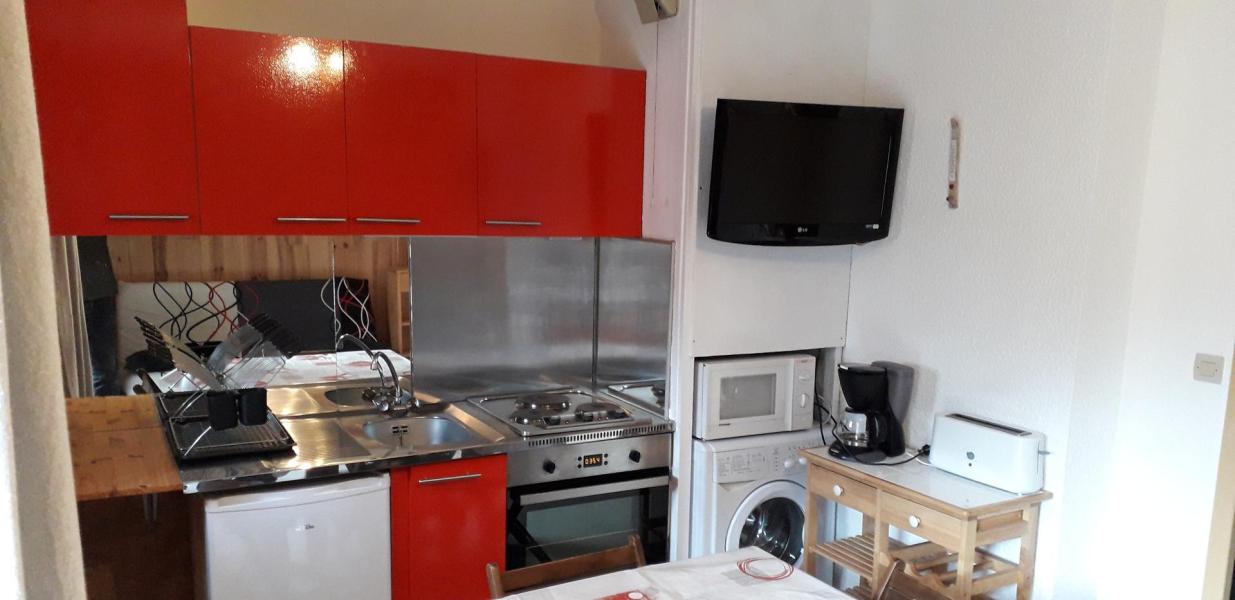 Ski verhuur Studio cabine 4 personen (312) - Résidence la Croix du Sud - Valloire - Keukenblok