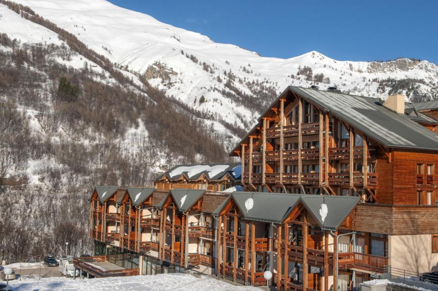 Location au ski Résidence le Hameau de Valloire - Valloire - Extérieur hiver