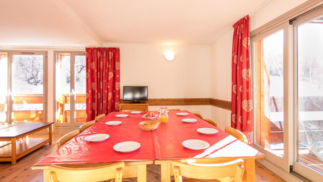 Skiverleih 5-Zimmer-Appartment für 10 Personen - Résidence le Hameau de Valloire - Valloire - Tisch