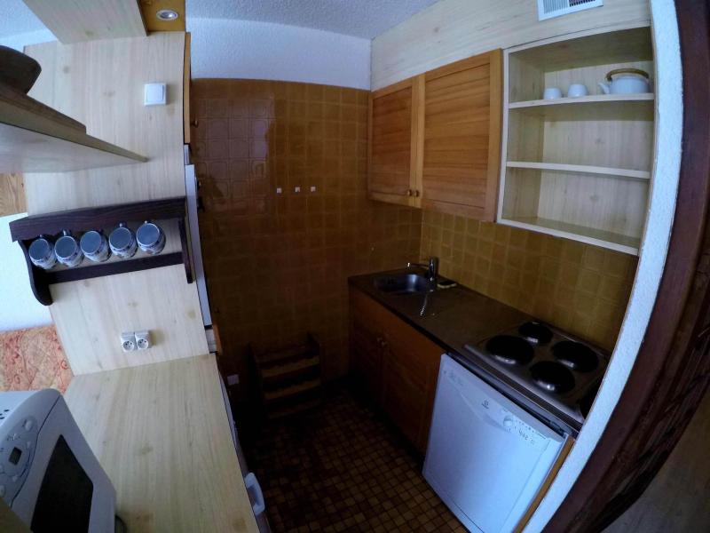 Location au ski Studio cabine 4 personnes (13) - Résidence le Praz - Valloire - Kitchenette