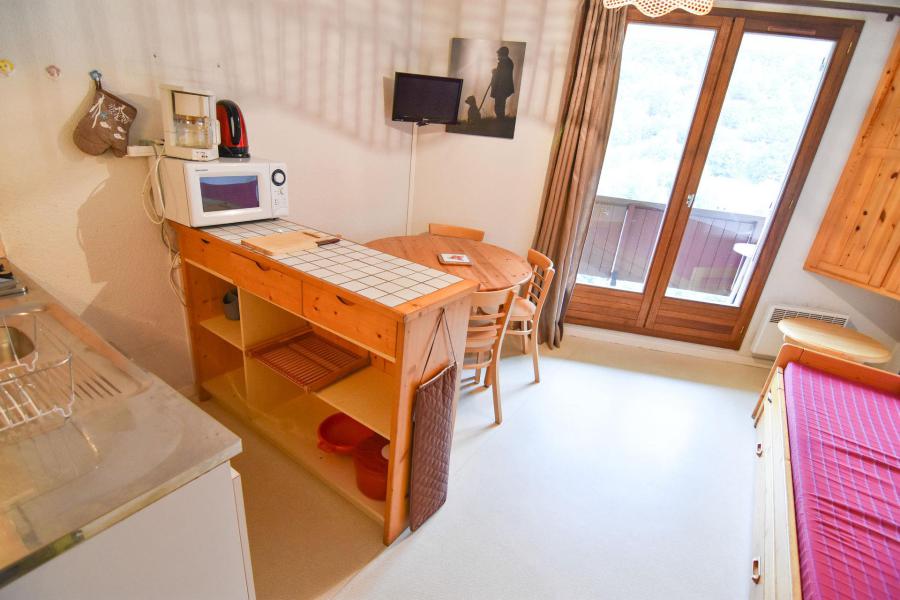 Ski verhuur Studio bergnis 3 personen (18) - Résidence le Thymel - Valloire - Woonkamer