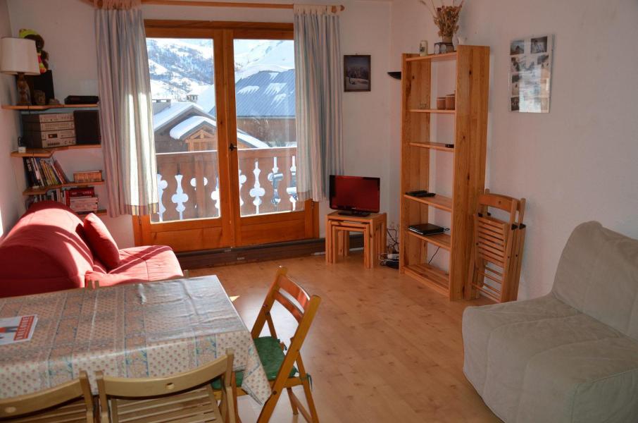 Skiverleih Studio Schlafnische 4 Personen (77) - Résidence les Arolles - Valloire - Wohnzimmer