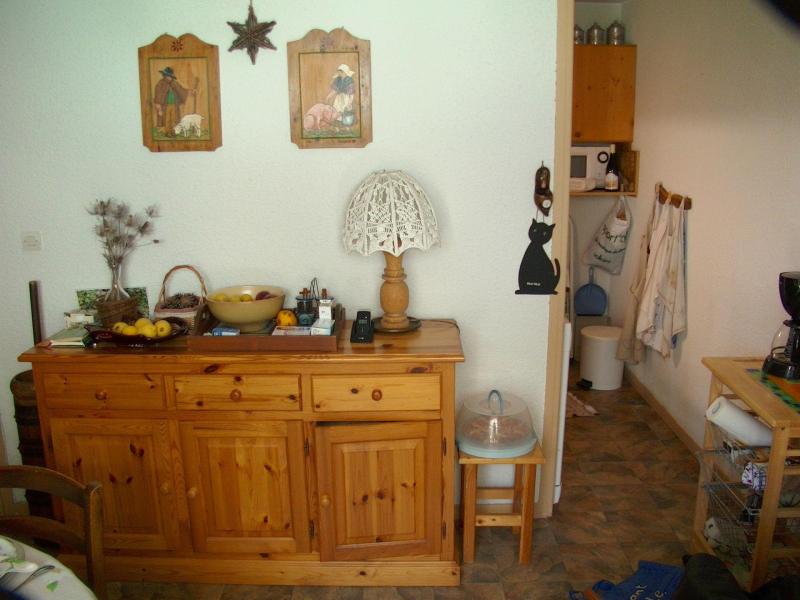 Rent in ski resort 2 room apartment cabin 4 people (402) - Résidence les Choseaux - Valloire - Living room