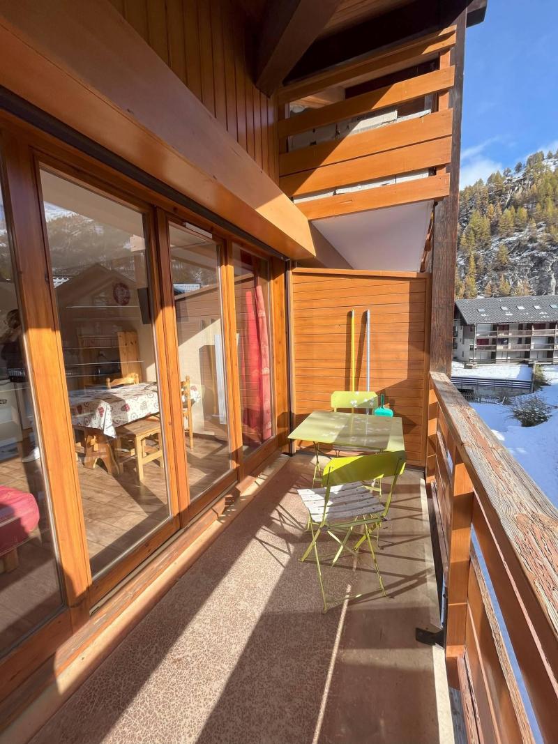 Location au ski Appartement 1 pièces cabine 4 personnes (206) - Résidence les Cordeliers - Valloire - Terrasse