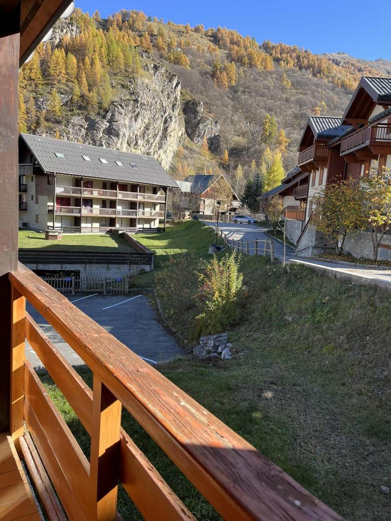 Ski verhuur Studio bergnis 4 personen (103) - Résidence les Cordeliers - Valloire - Balkon