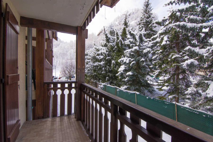 Ski verhuur Studio bergnis 4 personen (120) - Résidence les Crêtes - Valloire - Balkon