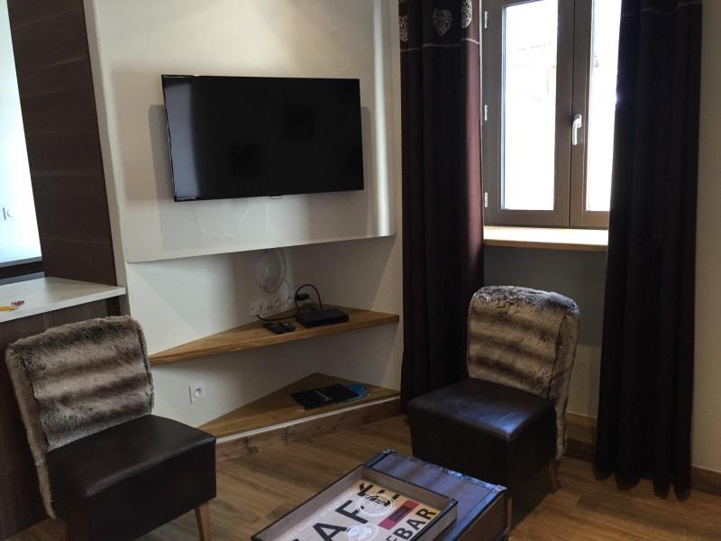 Rent in ski resort 4 room apartment 6 people (6) - Résidence les Etoiles des Neiges - Valloire - Living room