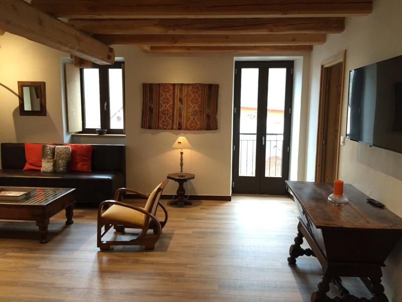 Rent in ski resort 5 room duplex apartment 10 people (8) - Résidence les Etoiles des Neiges - Valloire - Living room