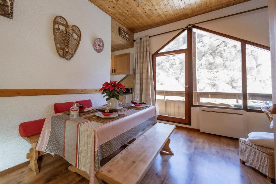 Skiverleih 2-Zimmer-Appartment für 6 Personen (O31) - Résidence Plan Soleil - Valloire - Wohnzimmer