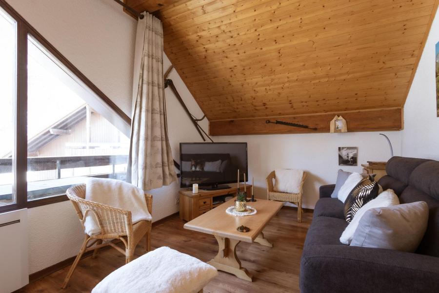 Ski verhuur Appartement 2 kamers 6 personen (O31) - Résidence Plan Soleil - Valloire - Woonkamer