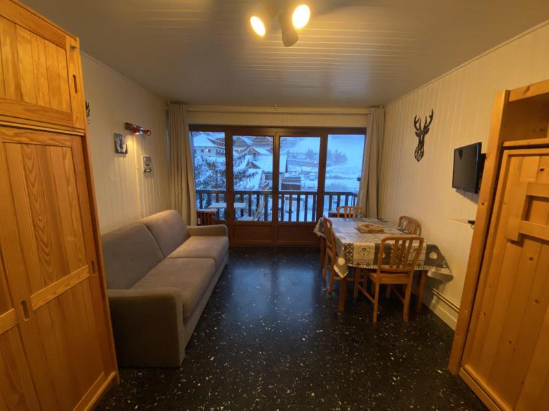 Ski verhuur Studio 4 personen (10) - Résidence Royal Neige - Valloire - Woonkamer