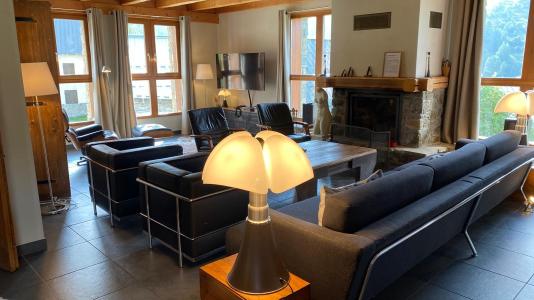 Skiverleih  - Chalet de Bonnenuit - Valloire - Wohnzimmer