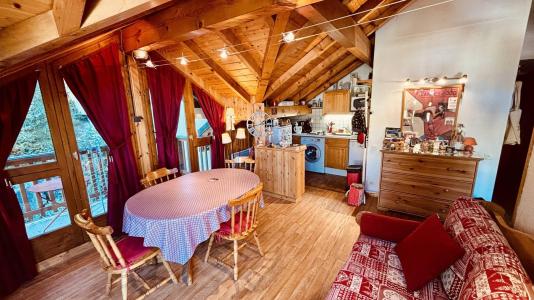 Аренда на лыжном курорте Апартаменты 2 комнат кабин 4 чел. (11) - Chalet de l'Arvette - Valloire - Салон