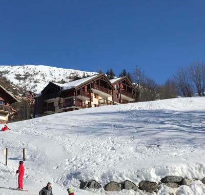 Ski verhuur Appartement 2 kamers bergnis 4 personen (8) - Chalet de l'Arvette - Valloire - Buiten winter