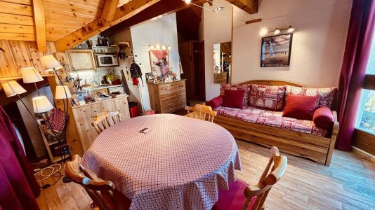 Ski verhuur Appartement 2 kabine kamers 4 personen (11) - Chalet de l'Arvette - Valloire - Woonkamer