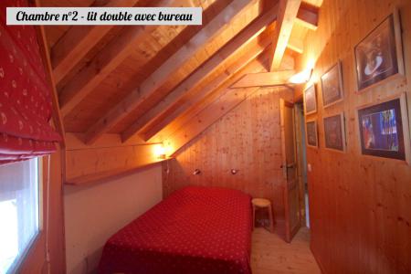 Rent in ski resort 4 room triplex apartment 8 people - Chalet du Regain - Valloire - Bedroom