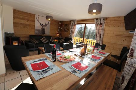 Аренда на лыжном курорте Апартаменты дуплекс 4 комнат 12 чел. - Chalet Epinette - Valloire - Стол