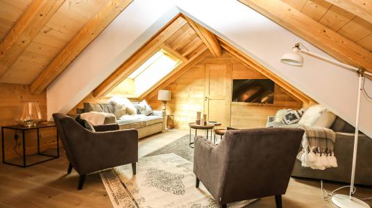 Rent in ski resort Chalet l'Epinette - Valloire - Living room