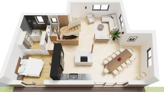 Аренда на лыжном курорте Шале триплекс 6 комнат 12 чел. - Chalet l'Orée - Valloire - Салон