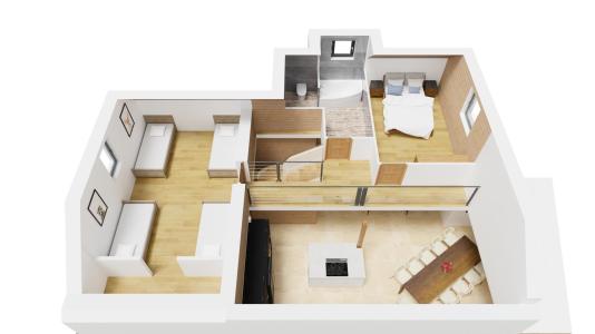 Аренда на лыжном курорте Шале триплекс 6 комнат 12 чел. - Chalet l'Orée - Valloire - Салон