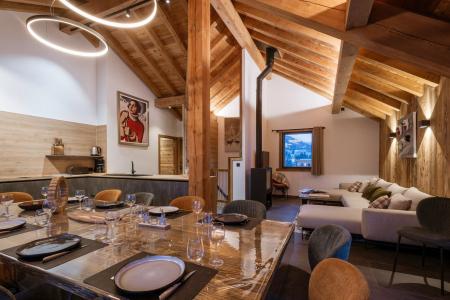 Skiverleih 7 Zimmer Chalet für 14 Personen - Chalet le Cervin - Valloire - Tisch