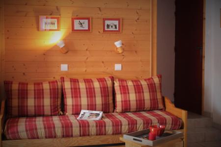 Skiverleih 3-Zimmer-Holzhütte für 8 Personen - Chalet le Gros Grenier - Valloire - Wohnzimmer