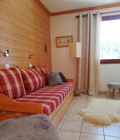 Skiverleih 3-Zimmer-Holzhütte für 8 Personen - Chalet le Gros Grenier - Valloire - Wohnzimmer
