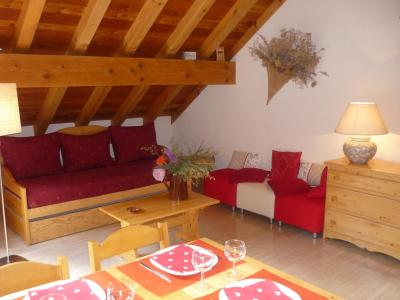 Skiverleih 4 Zimmer Maisonettewohnung für 8 Personen (A) - Chalet le Gros Grenier - Valloire - Wohnzimmer