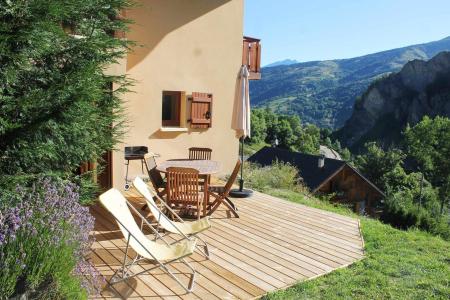 Wynajem na narty Apartament 3 pokojowy kabina 7 osób - Chalet le Gros Grenier - Valloire - Balkon