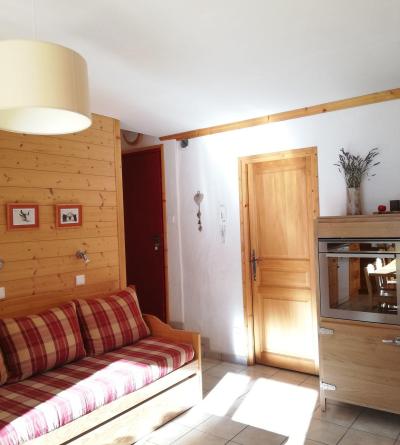 Ski verhuur Appartement 3 kabine kamers 8 personen - Chalet le Gros Grenier - Valloire - Woonkamer