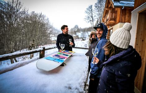 Vacances en montagne Chalet le Mas des Neiges - Valloire - Extérieur hiver