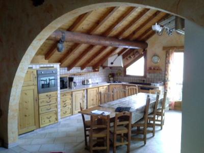 Wynajem na narty Apartament 5 pokojowy 8 osób (LUPINS) - Chalet les Ancolies - Valloire - Jadalnia