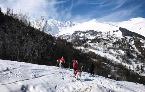 Wakacje w górach Chalet Les Lions Blancs - Valloire - Zima na zewnątrz