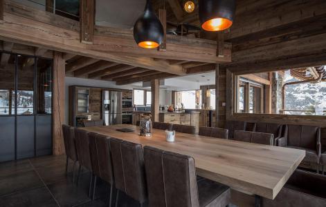 Rent in ski resort Chalet Or des Cimes - Valloire - Dining area
