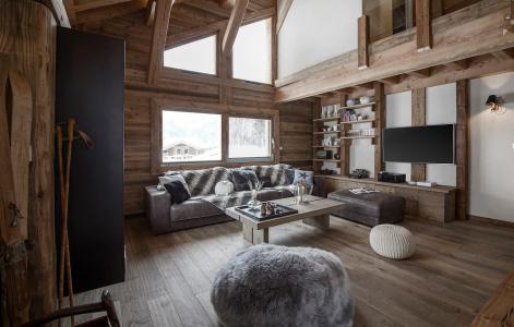 Rent in ski resort Chalet Or des Cimes - Valloire - Living area