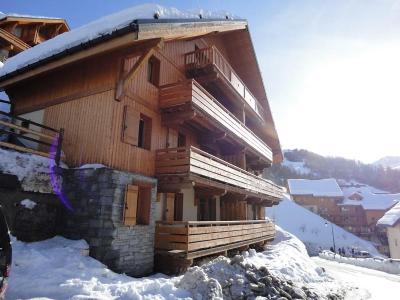 Location au ski Chalets de la Vallée d'Or Ancolie - Valloire - Extérieur hiver