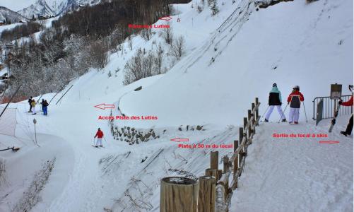 Ski verhuur Appartement 3 kamers 6 personen (201) - Chalets de la Vallée d'Or Campanule - Valloire - Buiten winter