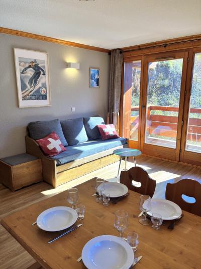 Ski verhuur Appartement 3 kamers 6 personen (200) - Chalets de la Vallée d'Or - Pensée - Valloire - Woonkamer