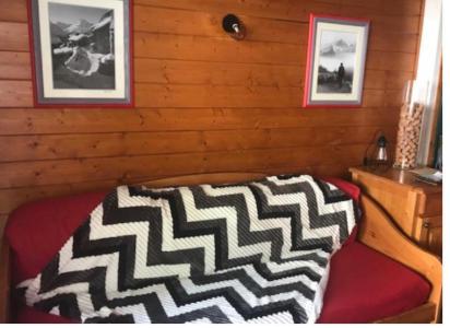 Rent in ski resort 2 room apartment 4 people (G11) - Chalets du Galibier I - Valloire - Living room