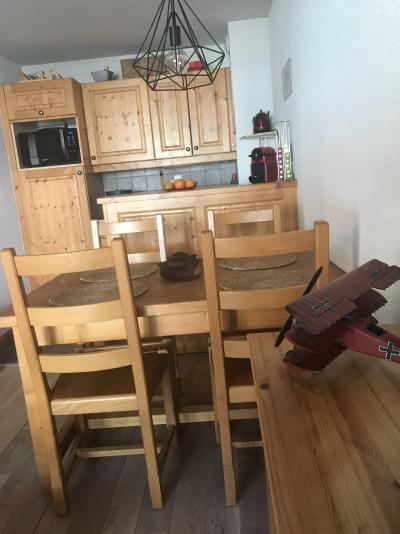 Ski verhuur Appartement 2 kamers 4 personen (G11) - Chalets du Galibier I - Valloire - Woonkamer