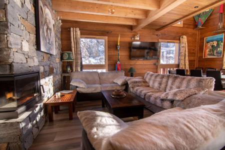 Аренда на лыжном курорте Шале дуплекс 5 комнат 12 чел. (KOPEREK) - Le Chalet Kopérek - Valloire - Салон